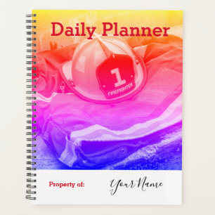 Planificateur quotidien photo Pompiers - HAMbWG