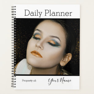 Planificateur quotidien photo - Thème Maquillage H