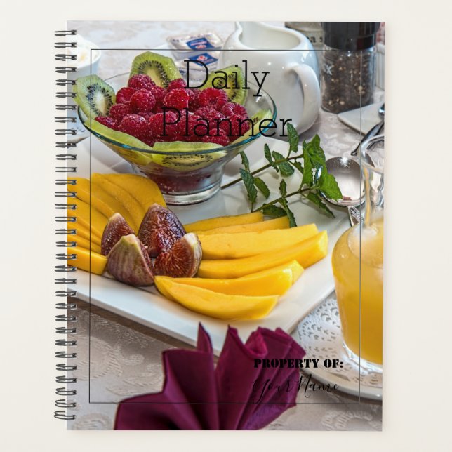 Planificateur quotidien - Restaurant - HAMbWG (Devant)