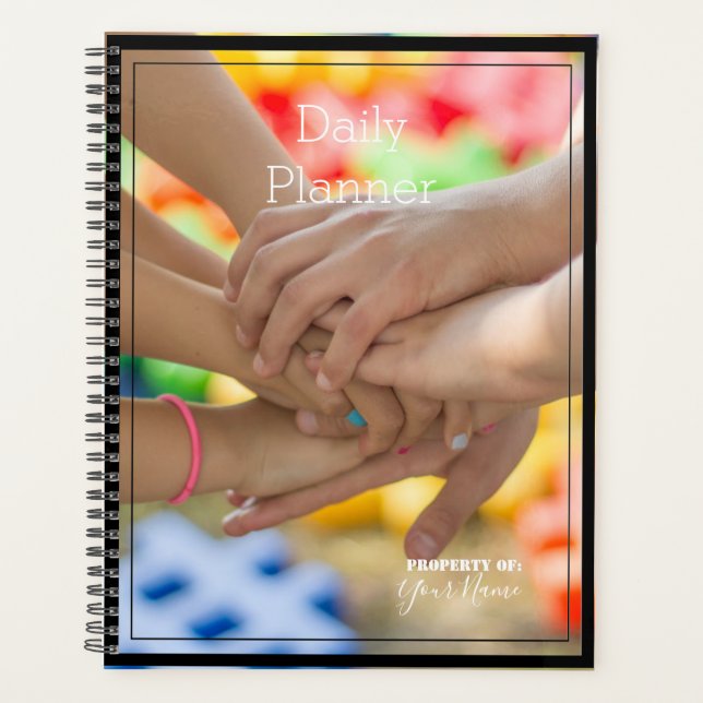Planificateur quotidien - Tout compris - Enfants - (Devant)
