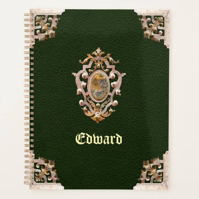 Planificateur Renaissance Style antique (Vert) (Devant)