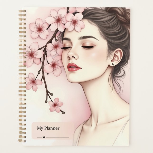 Planificateur Sérénité Fleurs de Cerisier (Devant)
