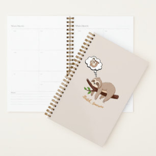 Planificateur Stretch Tomorrow Sloth Minimaliste