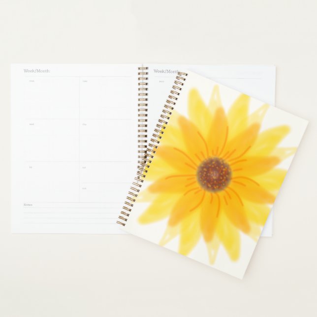 Planificateur Sunshine Bloom (Devant avec enveloppe)