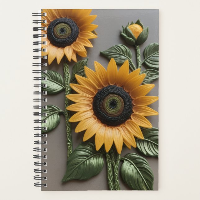 Planificateur Tournesols (Devant)