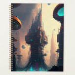 Planificateur urbain futuriste de science-fiction<br><div class="desc">Ville futuriste de science-fiction</div>