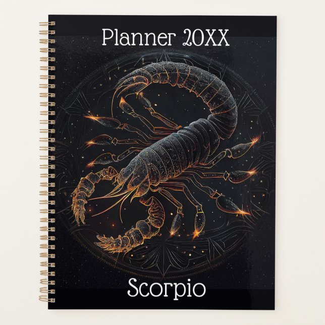 Planificateur Zodiac Scorpio (Devant)