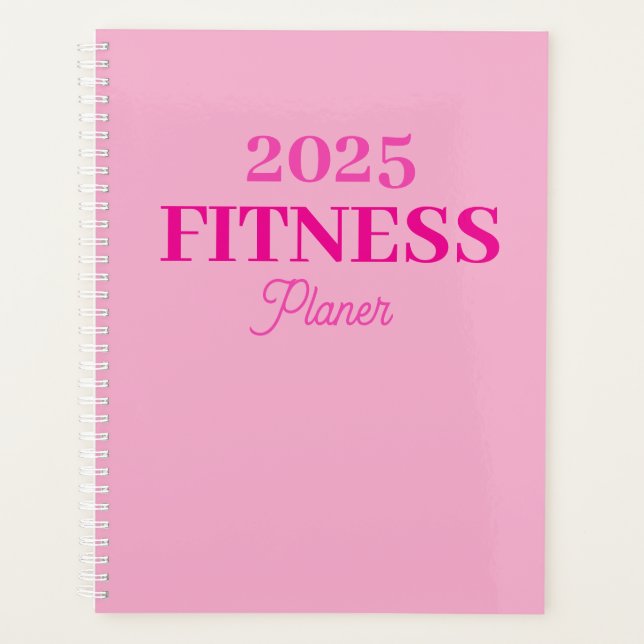 Planification de fitness 2025 (Devant)