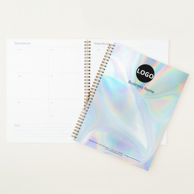 Planification du logo Holographique personnalisé (Devant avec enveloppe)