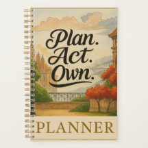 PLANIFIEZ. AGISSEZ. PRENEZ POSSESSION.” Un Esprit 