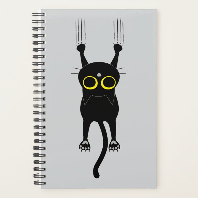PLANNER 2026 - Planificateur de chat drôle (Devant)