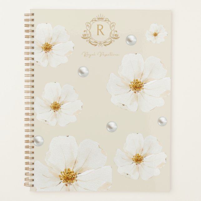 Planner Fille Précieuse - Collection Royale (Devant)