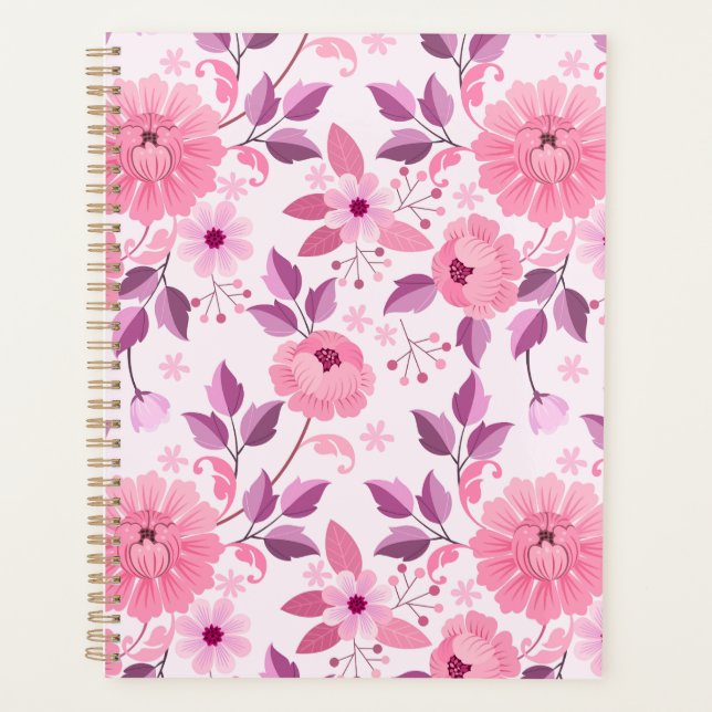 Planner Floral Design  (Devant)
