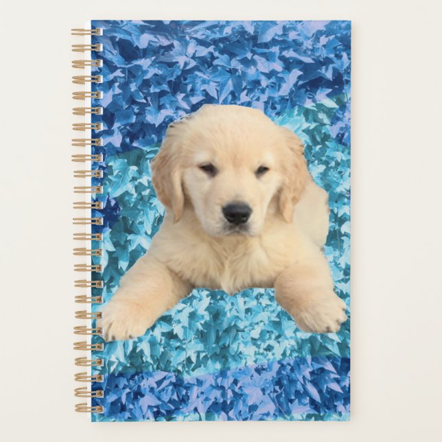 Planner - Golden Retriever Puppy (Devant)
