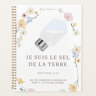 Planner "Je suis le sel de la terre" Organisation