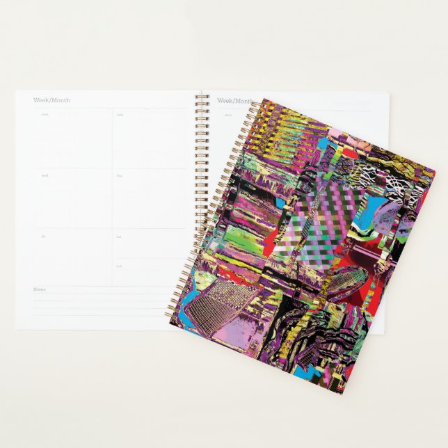 Planner – Urban Fractals (Devant avec enveloppe)