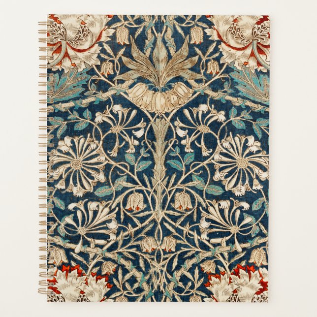 PLANNER : WILLIAM MORRIS : HONEYSUCKLE (Devant)
