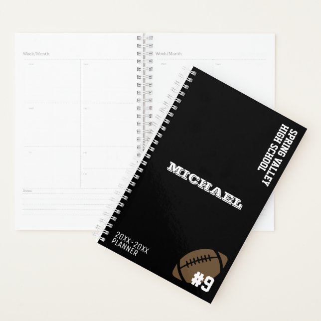 Planneur de football professionnel (Devant avec enveloppe)