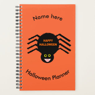 Planneur Halloween Black Spdier personnalisé