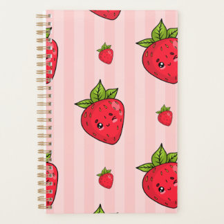 Planneur rose fraise mignonne