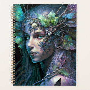 Plannière d'art Imaginaire Fée colorée