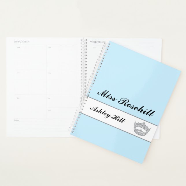 Plannière de Carnet de la couronne de concours per (Devant avec enveloppe)
