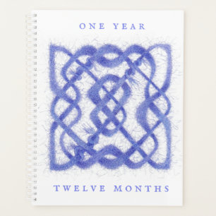 PLANNificateur / Calendrier VIOLET NŒUD CELTIQUE 2