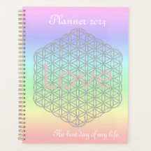 Planning de Pastell Mandala Love Silver