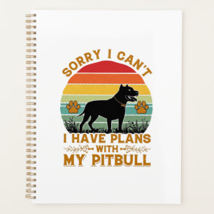 Plans de boisson Chien Pitbull Rétro Coucher de so
