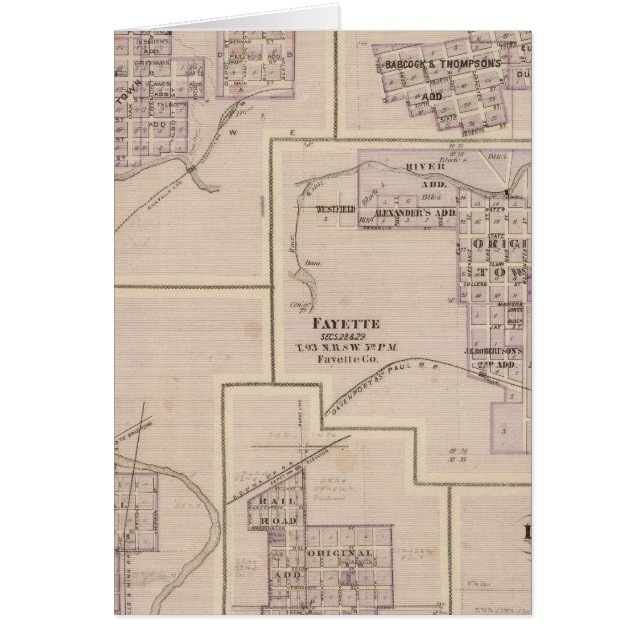 Plans des chutes de cèdre (Devant)
