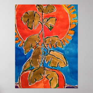 Plant de Tomate, Impression Artistique