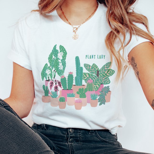 Plant Lady Houseplants t-shirt (Créateur téléchargé)