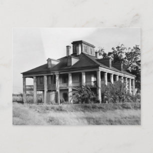 Plantation Seven Oaks, carte postale de Westwego L