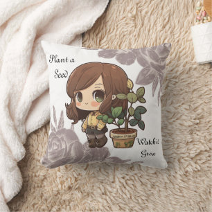 Plante A Seed Designer Coussin