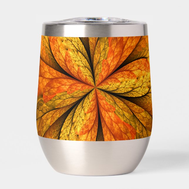 Plante d'automne, Abstrait moderne Fractal Art Lea (Avant)