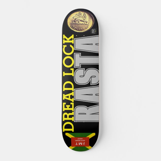 PLANTE DE DREAD RASTA Skateboard (Recto)