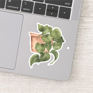 Plante en pots - Sticker Green Home