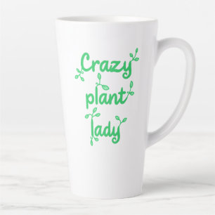 Plante folle Lady Latte Mug