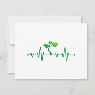 Plante Heartbeat - Botany Botanist Gardening Plant