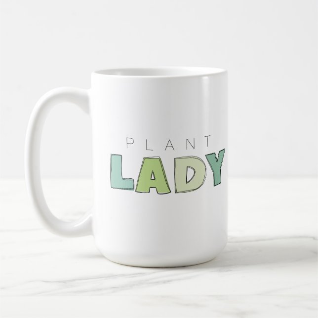 Plante Lady Large Mug (Gauche)