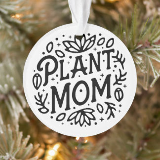 Plante maman boho esthétique rétro