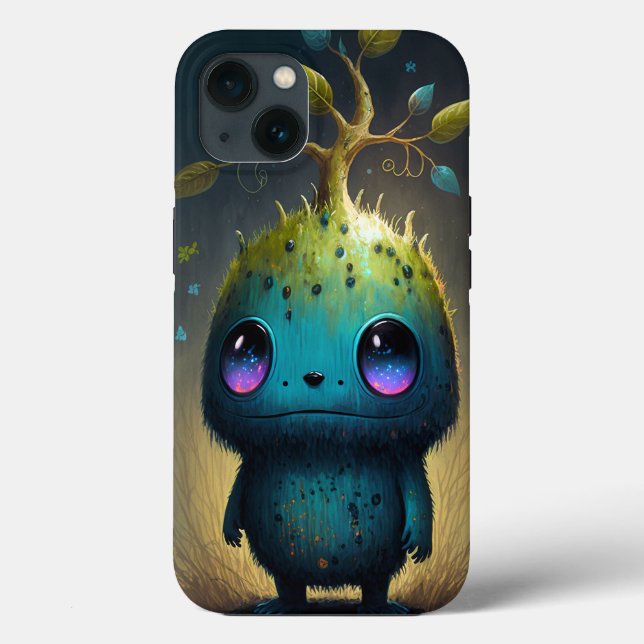 Plante mignon Monster Imaginaire Coque-Mate coque  (Verso)