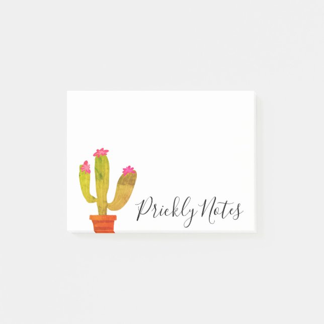 Plante Post-it® sur cactus épineux personnalisés (Devant)