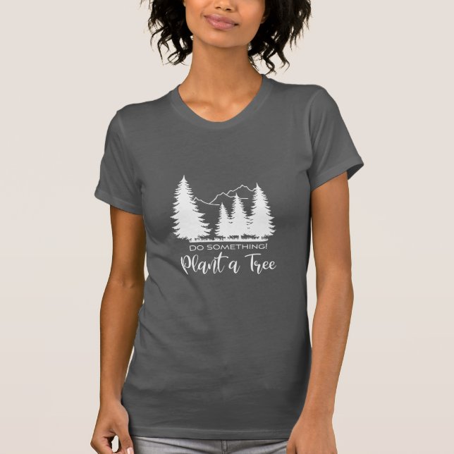 Plante un arbre-forêt-nature Cool T-shirt gris (Devant)