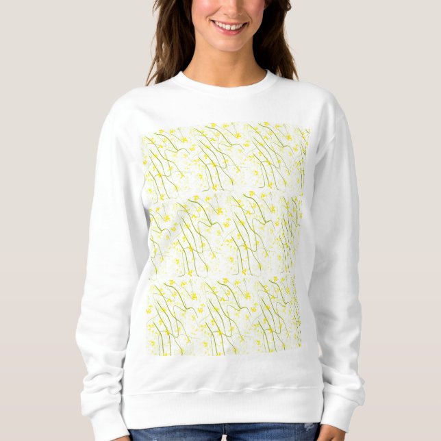 Plantée Sweatshirt vert (Devant)
