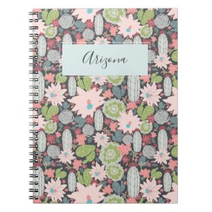 Plantes Cactus Succulents Carnet personnalisé