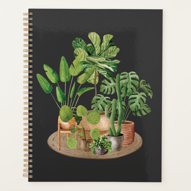 Plantes d'intérieur à l'aquarelle  (Devant)