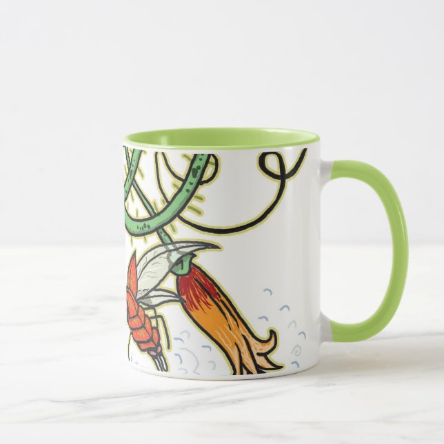Plantes et tasse d'insectes (Droite)