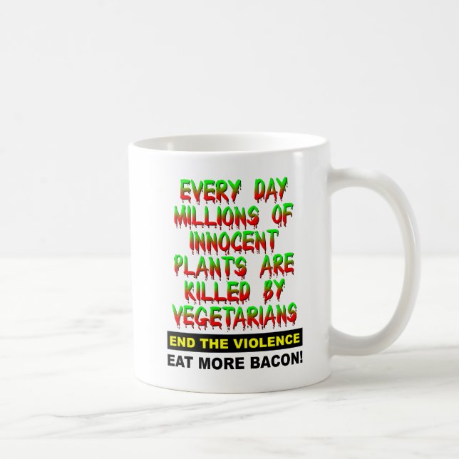 Plantes Innocentes Mug Drôle (Droite)