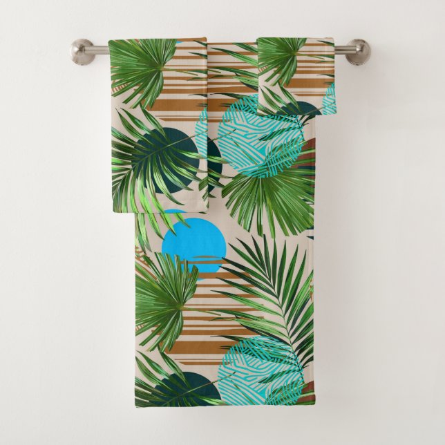 Plantes Paradisiaques Motif Hawaïen (En situation)